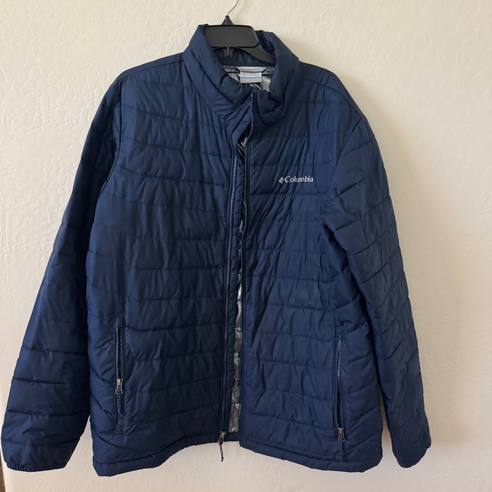 Columbia Dark Blue Quilted Jacket